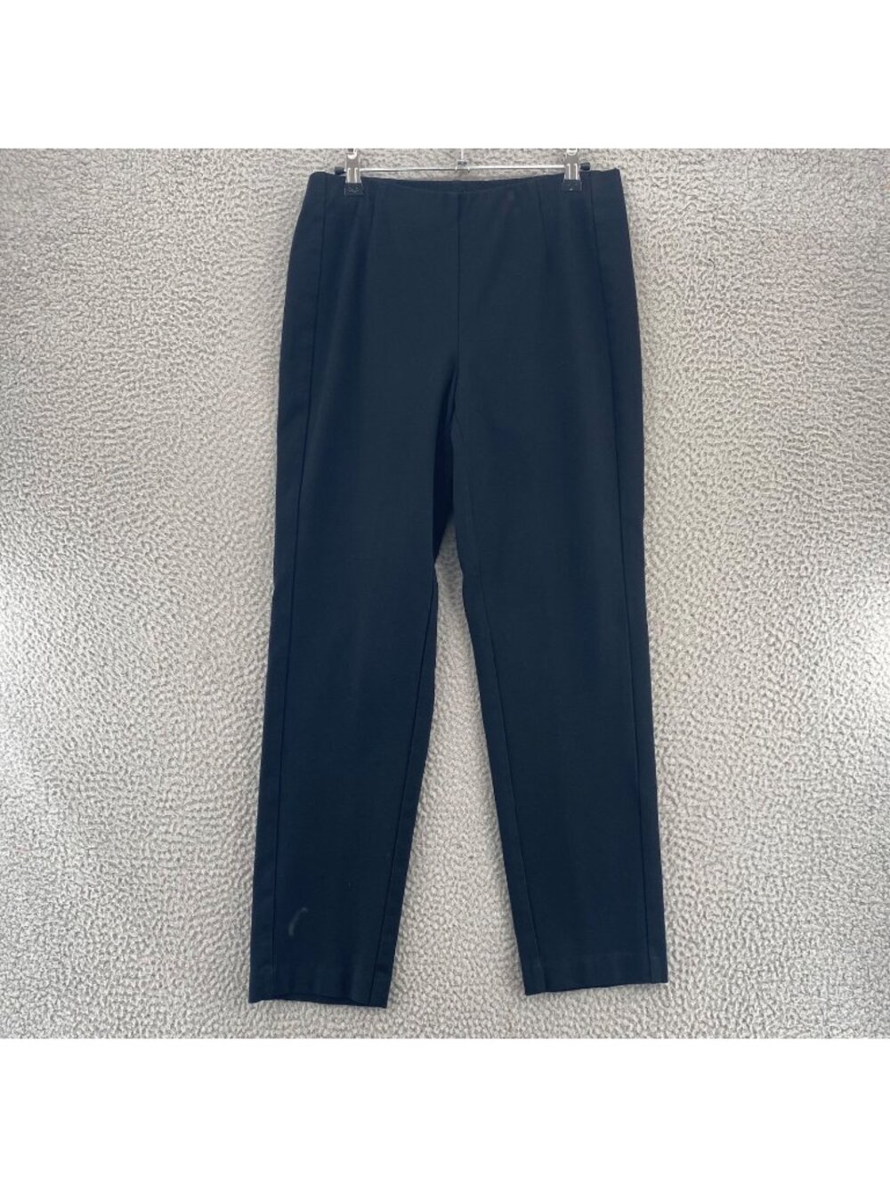 J Jill Pants Womens Small Black Ponte Knit Slim Leg Trousers Stretch Everyday